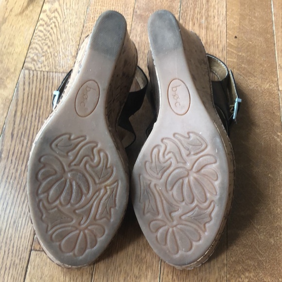 b.ø.c. Coffee Schirra Wedge Sandals - Picture 4 of 12